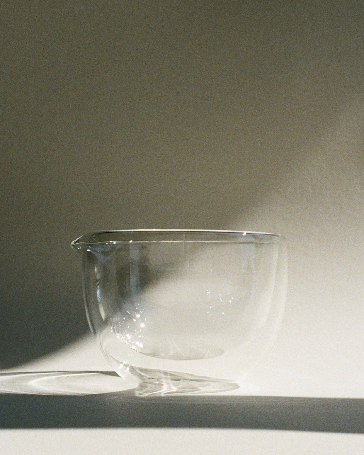 DOUBLE-WALLED GLASS CHAWAN